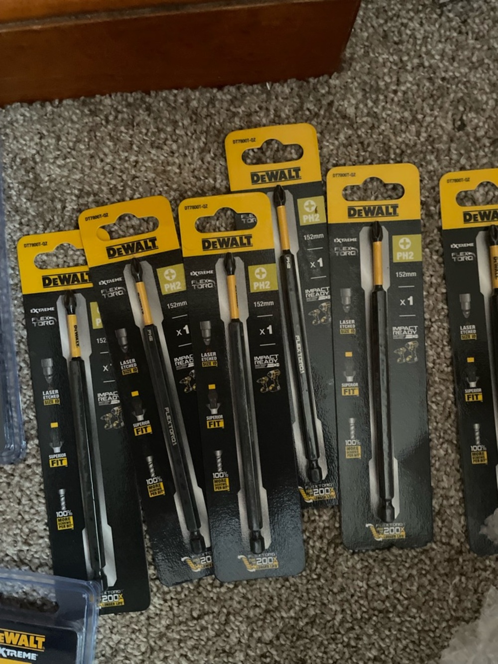 DEWALT Black and Yellow PH2 Impact Driver Bit - Single Pack